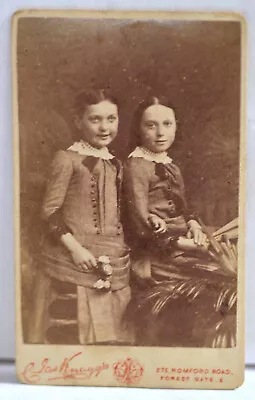Young Victorian Siblings 1 X CDV Card 1880-1900's • £2.20