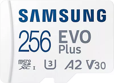 Samsung 128GB 256GB EVO Plus U3 Micro SD Card • $26.88