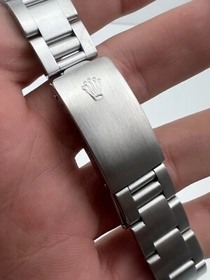 $246.50 • Buy Original Rolex Mens SS 34mm Date 78350-19 S5 Oyster Band 557B No Hole End Pieces