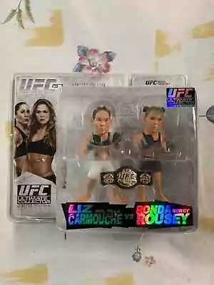 UFC Round 5 2-Pack Ronda Rousey Vs Liz Carmouche Action Figures. LE #’d 483/1000 • $39.95