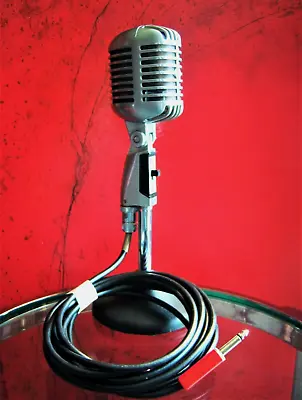£293.08 • Buy Vintage 1960's Shure 55SW Dynamic Cardioid Microphone Elvis W Accessories 55S #2