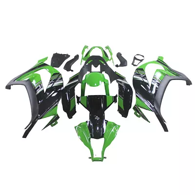 Fairings For Kawasaki ZX10R 2011 2012 13 2014 2015 ZX1000 Green Black Bodywork • $419.95