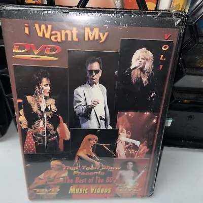 I Want My DVD - Vol. 1 New DVD The Best Of 80’s Music Videos (D) New Sealed • $15.75