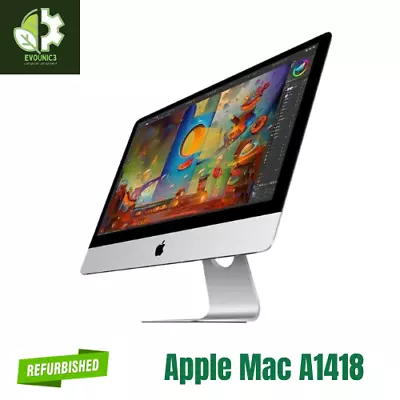 Apple IMac A1418 21.5  Display Intel Core I5 8GB RAM 500GB HDD Intel HD5000 • $109.99