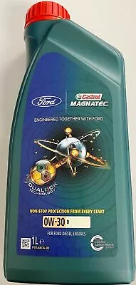 Genuine Ford Castrol 0W30 Oil 1 LITRE Magnatec Professional 1343828 New! • £12.95