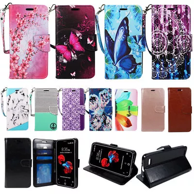 For ZTE Avid 4 Blade Vantage Tempo X / GO Fanfare 3 ZFive C / G Wallet Case • $8.99