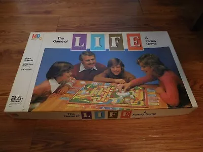 Vintage The Game Of Life Family Board Game 1979 Milton Bradley  #4000   Complete • $15