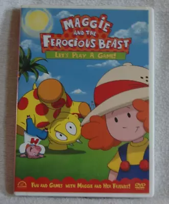 Vintage Maggie And The Ferocious Beast - Lets Play A Game (DVD 2003) • $6.99
