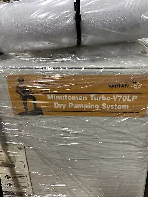 Varian MinuteMan Turbo-V70LP Dry Pumping System  • $3000