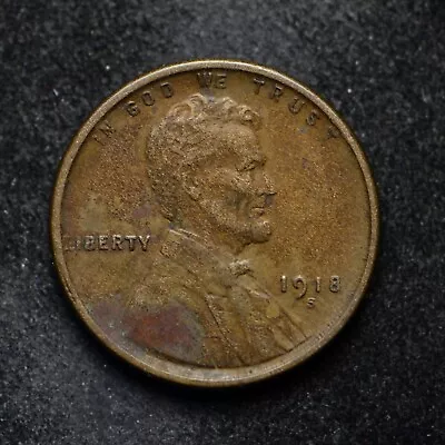 1918-S Lincoln Wheat Cent XF++ (bb10596) • $7.85