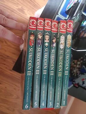 Suikoden III The Successor Of Fate Vol 1-6 English Manga Lot Rare Tokyopop • $60