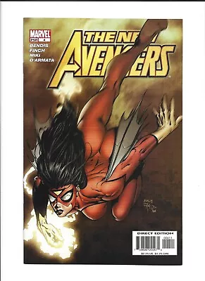 New Avengers #4 1st Appearance Maria Hill  Marvel 2005 NM Modern Key Book • $12.95