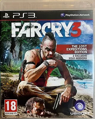 Far Cry 3 The Lost Expeditions Sony Playstation 3 PS3 Game Video Games PAL • £5.95