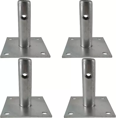  BM  Scaffold Base Plates 6 X6  LARGE For BAKERPERRYOTHER- 4 Pack Set • $59