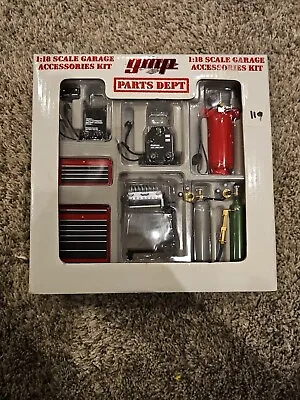 GMP Parts Dept. Garage Accessories Kit 1/18 Scale Diecast New 9010 • $50