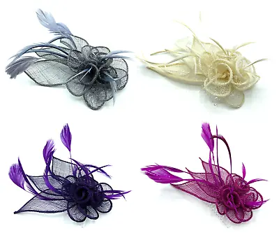 Ladies Comb Fascinator Weddings Races Royal Ascot Hair Piece • £9.99