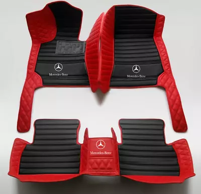 For Mercedes Benz Car Floor Mats Waterproof Luxury Custom Carpets Mats All Model • $47.79