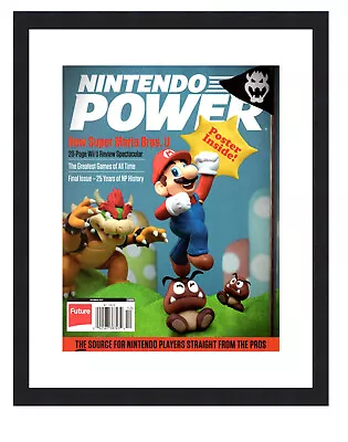 Nintendo Magazine Picture Frame ? For Any Magazine Measuring 8 X 11 • $37.95