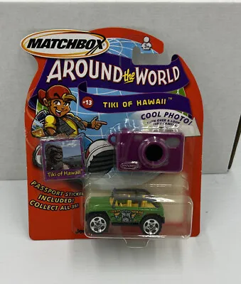 1:64 Matchbox Around The World Tiki Of Hawaii Jeep Willys 2003 • $28.89