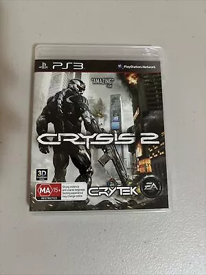 Crysis 2 - Sony PlayStation 3 - PS3 Game With Manual - PAL - Like New Condition • $13.19