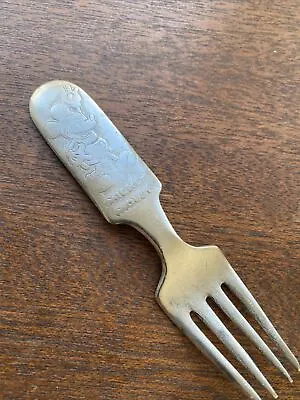 Mickey Mouse Baby Fork Vintage • $5