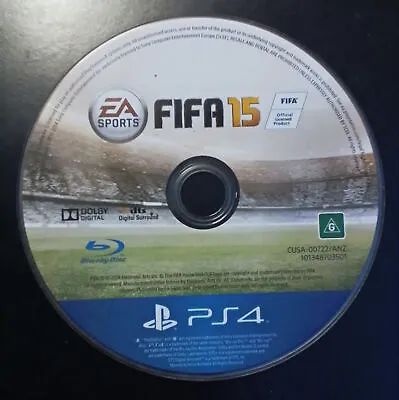 FIFA 15 - PS4 - Disc Only • $1