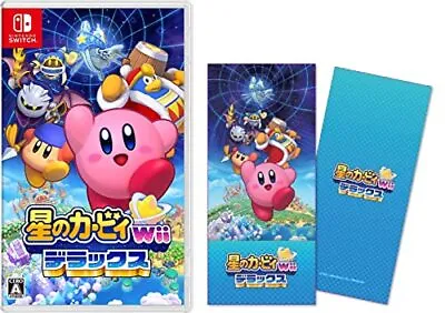 Kirby Of The Stars Wii Deluxe Switch + Slim Type Notebook JAPANESE • $205.25