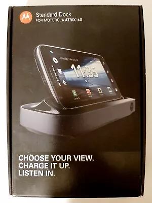 Motorola HD Multimedia Dock For Motorola ATRIX 4G New In Box • $9.95