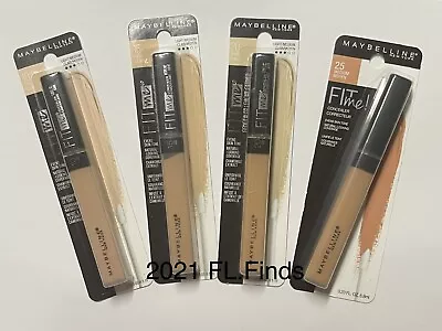 Maybelline FIT ME Concealer .23fl Oz Lot Of 4 Different Shades(10 15 20 25) • $17.99