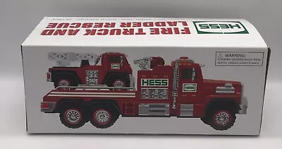 New 2015 Hess Fire Truck And Ladder Rescue Brand New In Box • $27.99