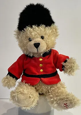Hamleys Royal Guardsman Soldier With Buzby Hat 10  Soft Plush Toy Teddy Bear • £5.95