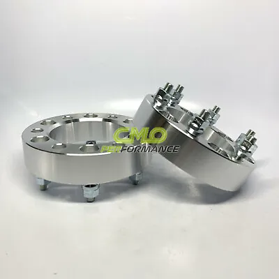 2PCS WHEEL SPACERS ¦ 6x5.5 To 6x5.5 (6X139.7) ¦ 7/16 STUDS ¦ 1.5  INCH 38MM USED • $48