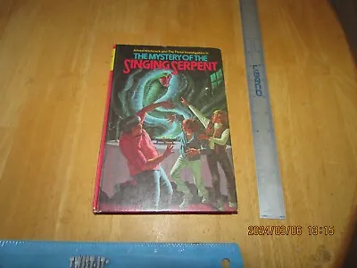 Alfred Hitchcock & The 3 Investigators Mystery Of The Singing Serpent HC 1972 • $10