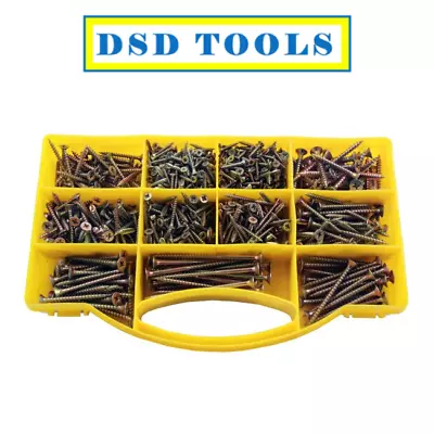 £10.75 • Buy Resolut 780 Piece Assorted Chipboard & Wood Screws - CSK Pozi Drive 2898