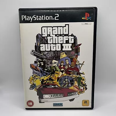 £1.99 • Buy Grand Theft Auto 3 (Sony PlayStation 2, 2001) - COMPLETE W/ MANUAL & MAP