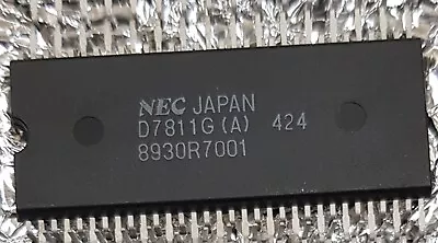 NEC D7811G(A) Processor QUIP64 Package As Used In  Roland JUNO 106 Etc EMPTY ROM • $30