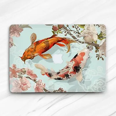 Koi Fish Cute Floral Japanese Hard Case For Macbook Air 13 Pro 16 13 14 15 • $28.46