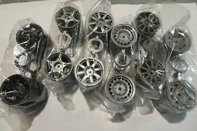 Tamiya Mini Cooper / M-Chassis Wheels (x4) - Assorted Styles/Colors M03/M05/M07 • $6.49
