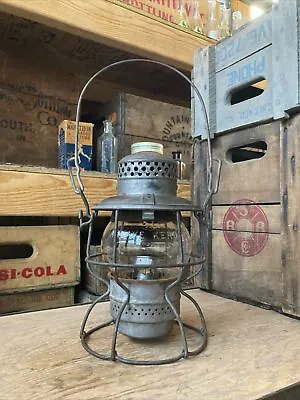 $85 • Buy Vintage Adlake Kero Railroad Lantern Lamp Oil Light Chicago & Northwestern C NW