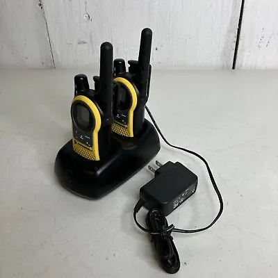 (2) Motorola Yellow MH230R 22 Channel 2 Way 3 Mile Walkie Talkie K7GMHBCJ • $25