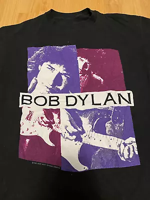 Vintage Bob Dylan '88 Never Ending Tour T-shirt Cotton Unisex Tee S-4XL VN1798 • $18.99