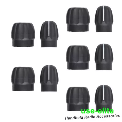 5 Pair Volume Control Knob And Channel Knob For HT750 HT1250 GP328 GP338 Radio • $9.99