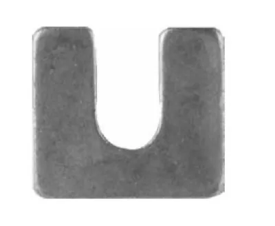 Steel Body Shims Bright Zinc Finish 1/16  Thick 1/2  Slot 1 1/8  X1 1/8  50/PK • $22.15