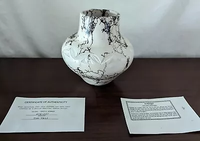 Original Native American Navajo Tom Vali Pottery Vase With Certificates  • £34.75