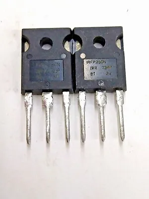 IRFP250N IRFP250 Power MOSFET N-Channel Transistor 30A 200V TO-247 5pcs • $6.49