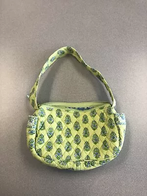 Authentic Vera Bradley Lime Green Purse Handbag In Retired Citrus • $7.19