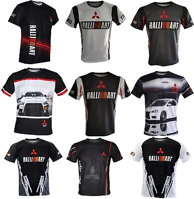 Mitsubishi Ralliart T-shirt Camiseta Maglietta Tuning Travel Outdoor Racing Gift • $29.99