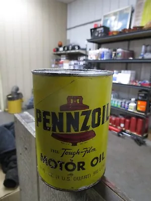 Vintage Pennzoil Aircraft Engine Oil Full Unopened • $10.90