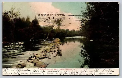 Postcard Musconetcong River Hackettstown New Jersey • $15.65