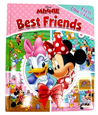 Disney Minnie Mouse - Best Friends My First Look & Find Activity Book Free Ship • $16.99